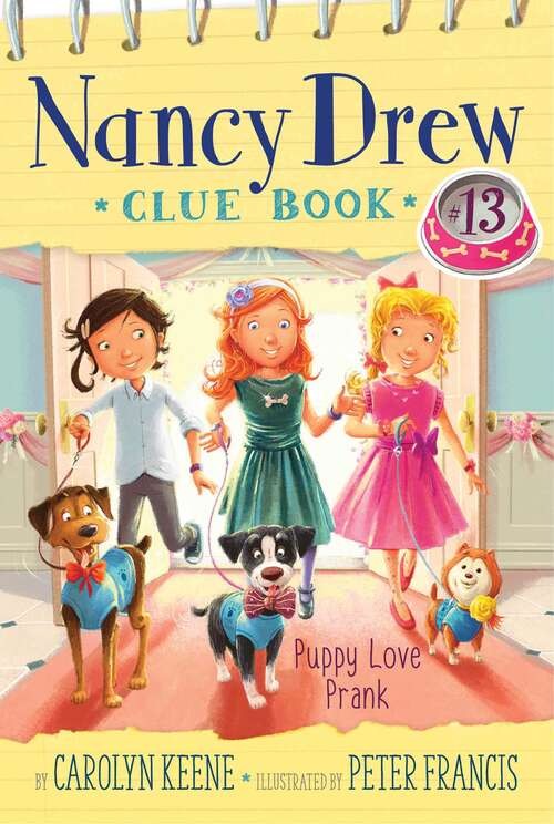 Book cover of Puppy Love Prank (Nancy Drew Clue Book #13)