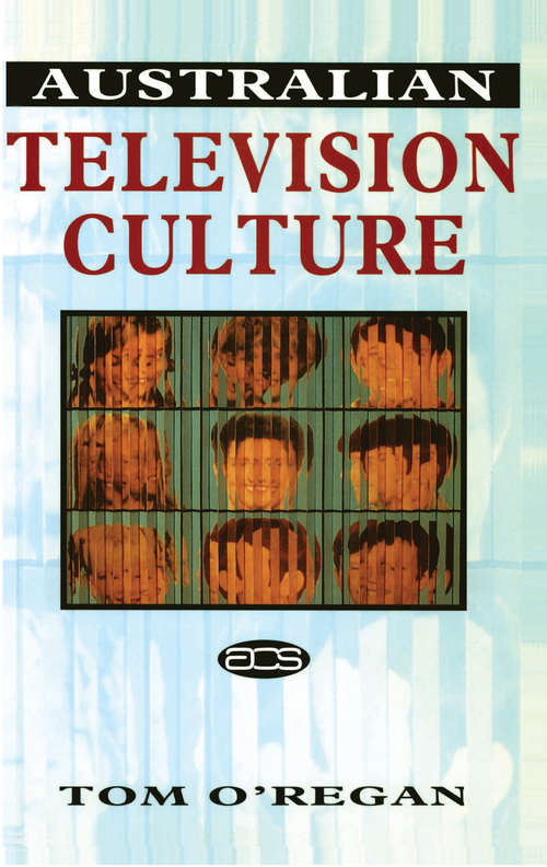 Book cover of Australian Television Culture