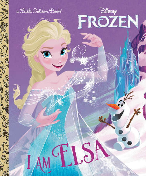 Book cover of I Am Elsa (Little Golden Book)