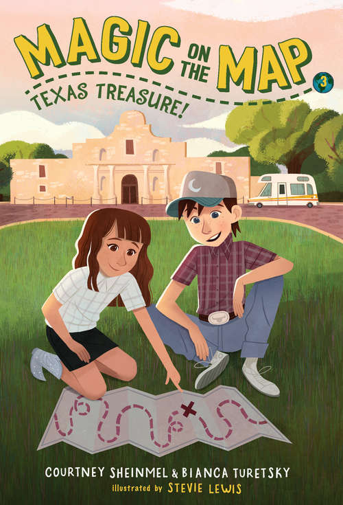 Book cover of Magic on the Map #3: Texas Treasure (Magic on the Map #3)