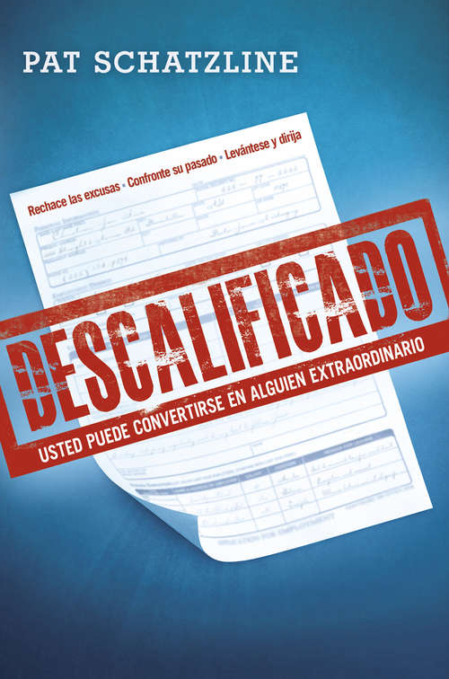 Book cover of Descalificado: Usted puede convertirse en alguien extraordinario