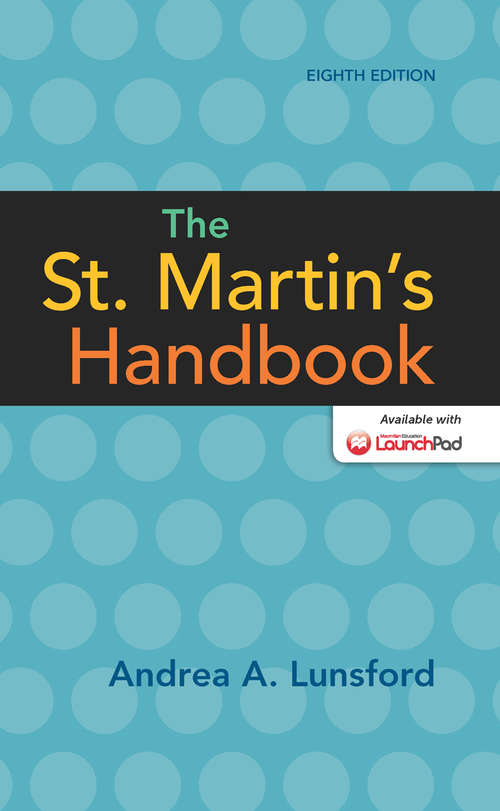 Book cover of The St. Martin’s Handbook