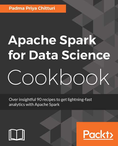 Book cover of Spark for Data Science Cookbook