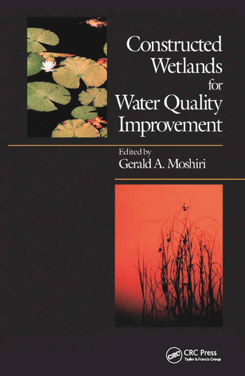 Book cover of Constructed Wetlands for Water Quality Improvement