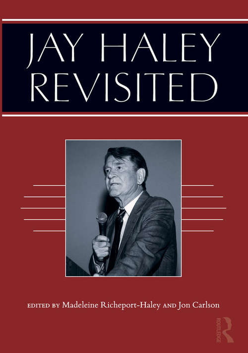 Book cover of Jay Haley Revisited