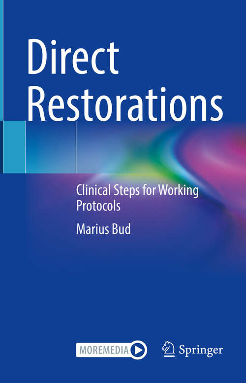 Book cover of Direct Restorations: Clinical Steps for Working Protocols (2024)