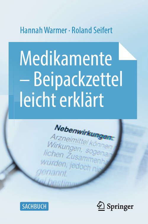 Book cover of Medikamente - Beipackzettel leicht erklärt