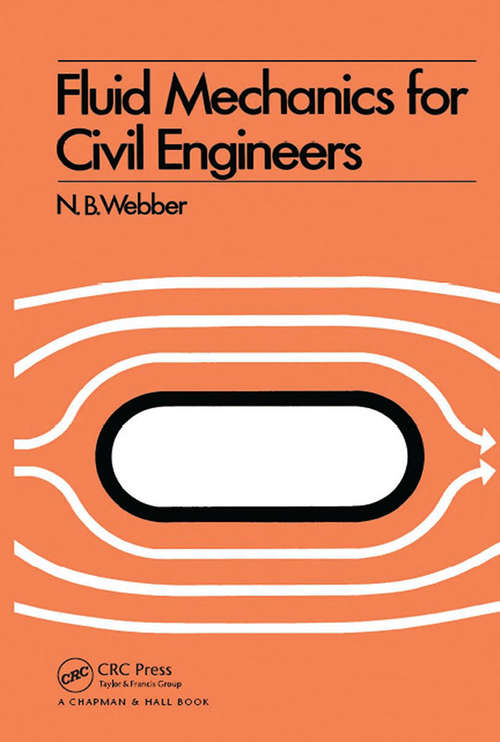 Book cover of Fluid Mechanics for Civil Engineers: SI edition (1)