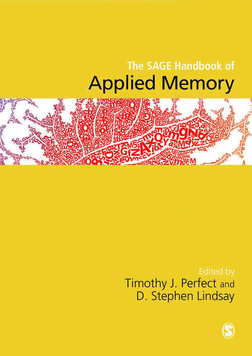 Book cover of The SAGE Handbook of Applied Memory