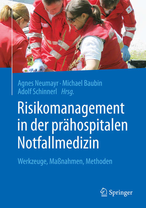 Book cover of Risikomanagement in der prähospitalen Notfallmedizin
