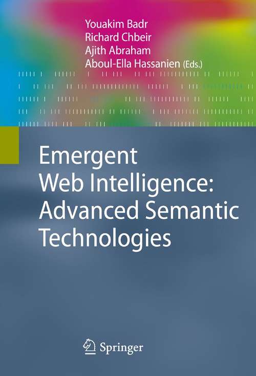 Book cover of Emergent Web Intelligence: Advanced Semantic Technologies