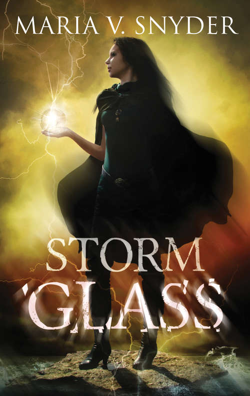 Book cover of Storm Glass: A Fantasy Novel with Murder and Magic (Glass #1)