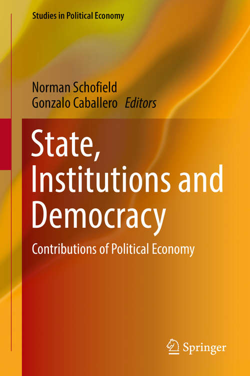 Book cover of State, Institutions and Democracy