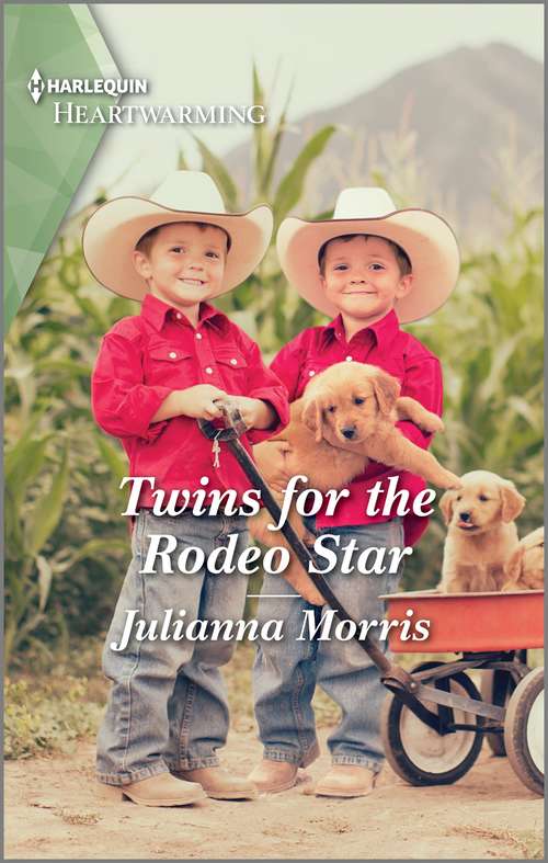Book cover of Twins for the Rodeo Star: A Clean Romance (Hearts of Big Sky #1)