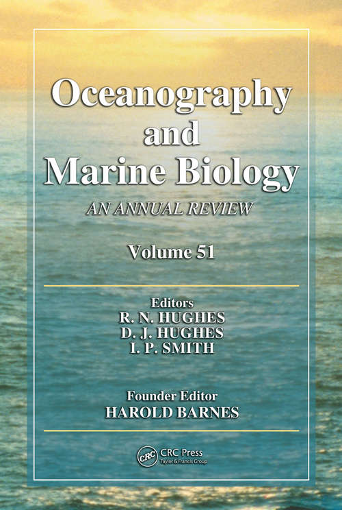 Book cover of Oceanography and Marine Biology: An annual review. Volume 51 (ISSN)