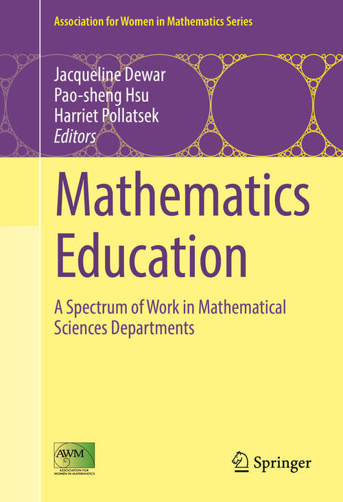 Book cover of Mathematics Education