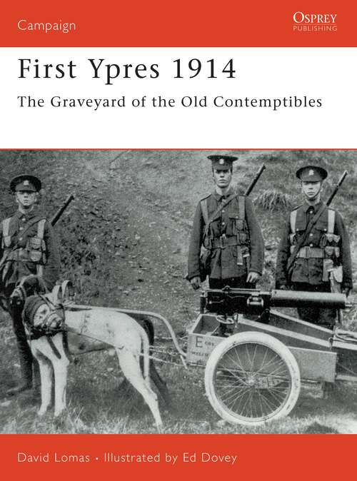 Book cover of First Ypres 1914