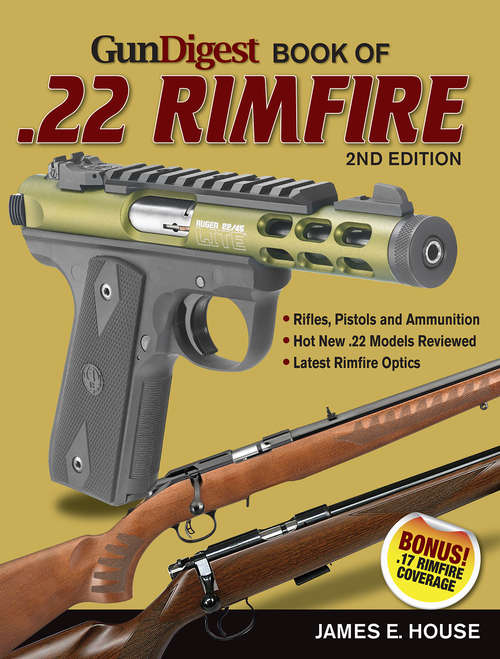 Book cover of Gun Digest Book of .22 Rimfire