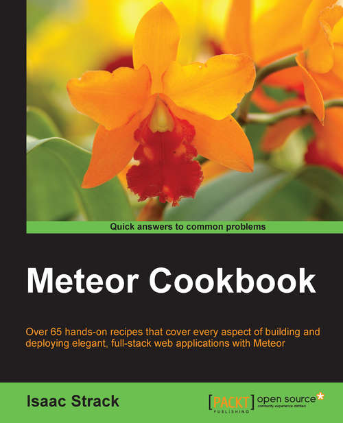 Book cover of Meteor Cookbook