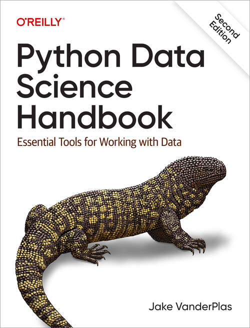 Book cover of Python Data Science Handbook: Essential Tools For Working With Data (2)