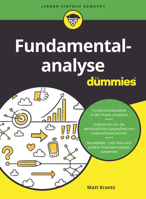 Book cover of Fundamentalanalyse für Dummies (F&uuml;r Dummies)