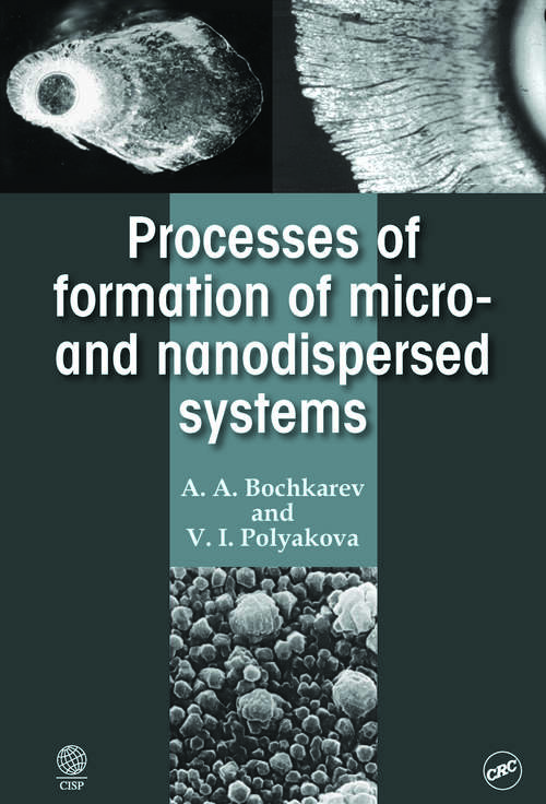 Book cover of Processes of Formation of Micro -and Nanodispersed Systems (1)