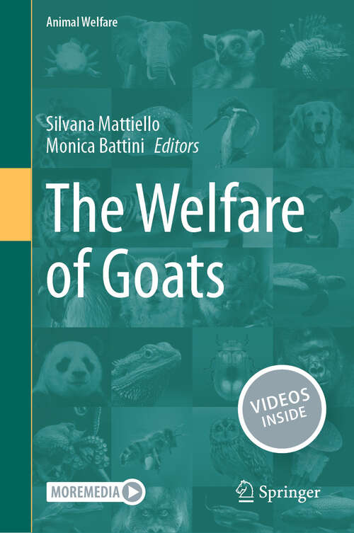 Book cover of The Welfare of Goats (Animal Welfare #25)