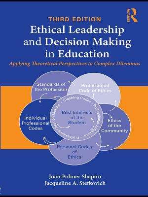 Book cover of Ethical Leadership and Decision Making in Education