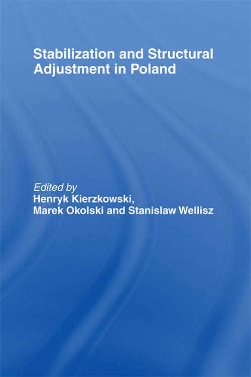 Book cover of Stabilization and Structural Adjustment in Poland