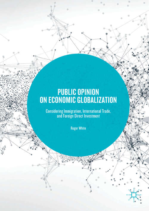 Book cover of Public Opinion on Economic Globalization