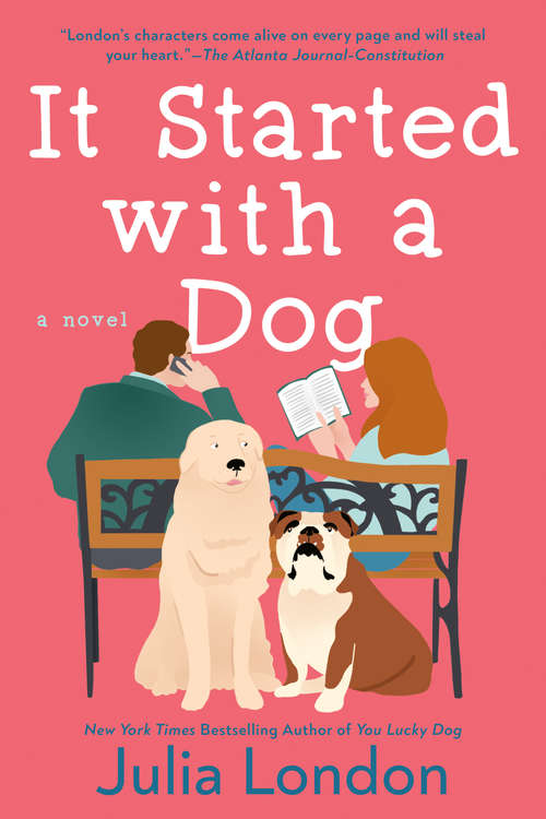 Book cover of It Started with a Dog (Lucky Dog)