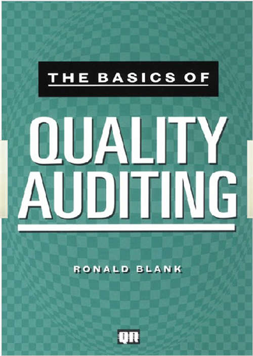 Book cover of The Basics of Quality Auditing