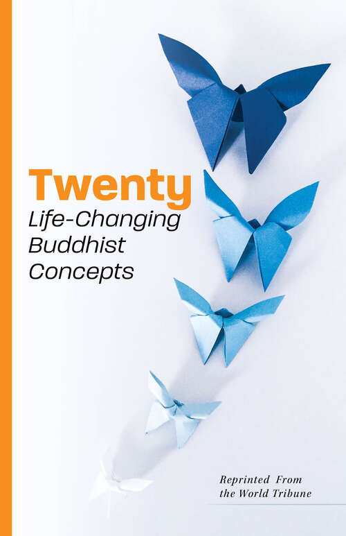 Book cover of Twenty Life-Changing Buddhist Concepts