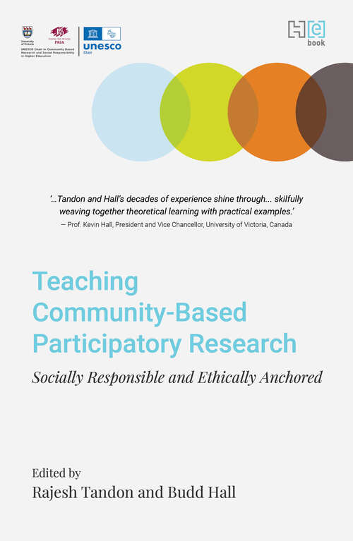 Book cover of Teaching Community-Based Participatory Research: Socially Responsible and Ethically Anchored