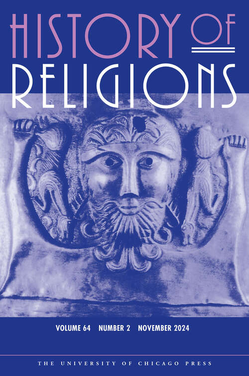 Book cover of History of Religions, volume 64 number 2 (November 2024)