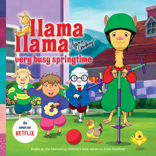 Book cover of Llama Llama Very Busy Springtime (Llama Llama)