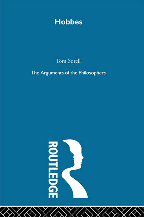 Book cover of Hobbes-Arg Philosophers: Hobbes' Impact On Early Twentieth Century Political Philosophy (Cambridge Companions To Philosophy Ser. #11)