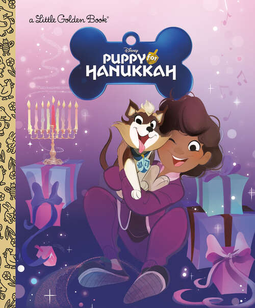 Book cover of Puppy for Hanukkah (Little Golden Book)