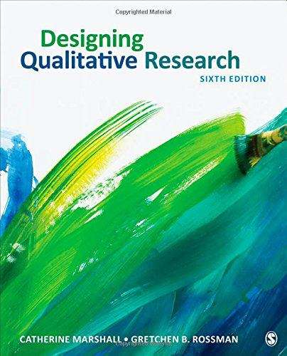 Book cover of Designing Qualitative Research (6th Edition)