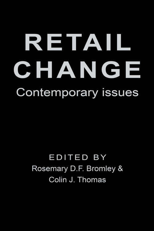 Book cover of Retail Change: Contemporary Issues