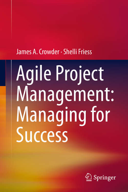 Book cover of Agile Project Management: Managing For Success