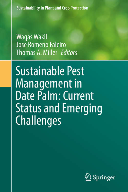 Book cover of Sustainable Pest Management in Date Palm: Current Status and Emerging Challenges