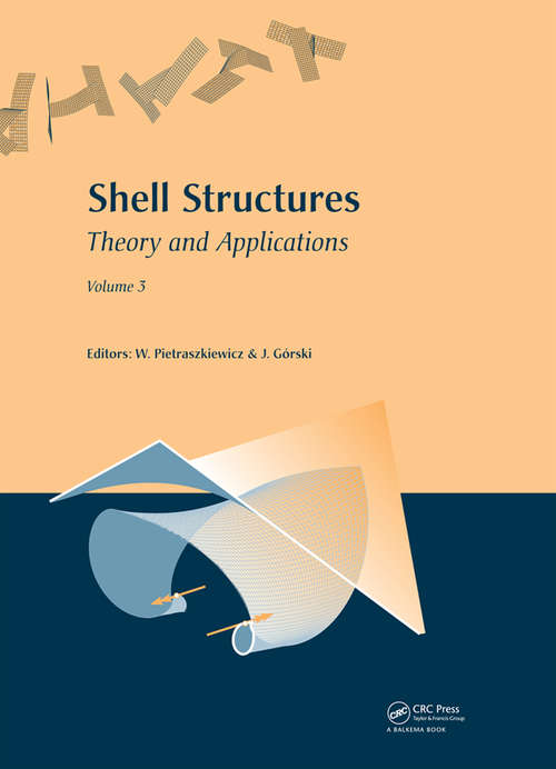 Book cover of Shell Structures: Volume 3 (1)