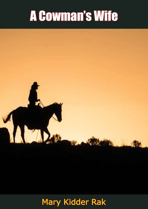 Book cover of A Cowman’s Wife