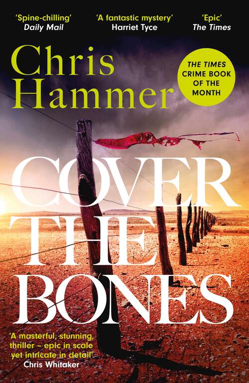 Book cover of Cover the Bones: the master of small-town mystery returns with the Times Crime Book of the Month (Detective Nell Buchanan)