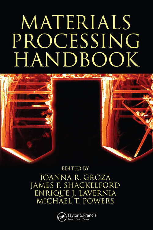 Book cover of Materials Processing Handbook