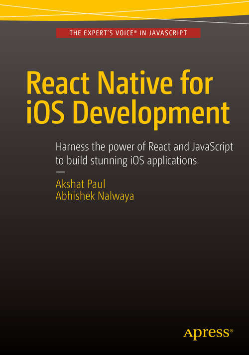 Book cover of React Native for iOS Development