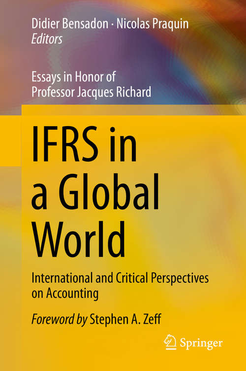 Book cover of IFRS in a Global World