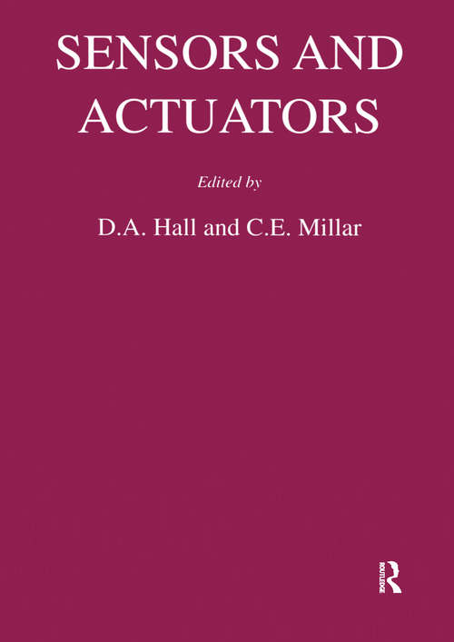 Book cover of Sensors and Actuators