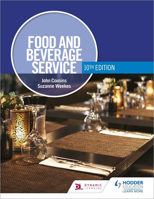 Book cover of Food and Beverage Service, 10th Edition (10)
